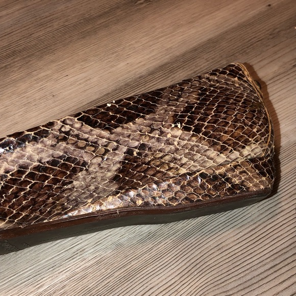 Stuart Weitzman Snakeskin Flats - Picture 3 of 6